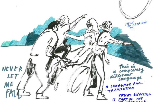 National Theatre Residency – Live Illustrations by Holly O’Neil